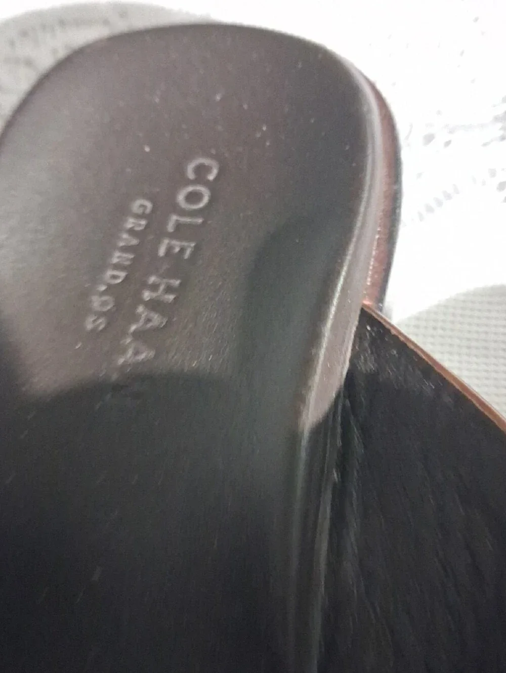 Cole Haan leather crisscross